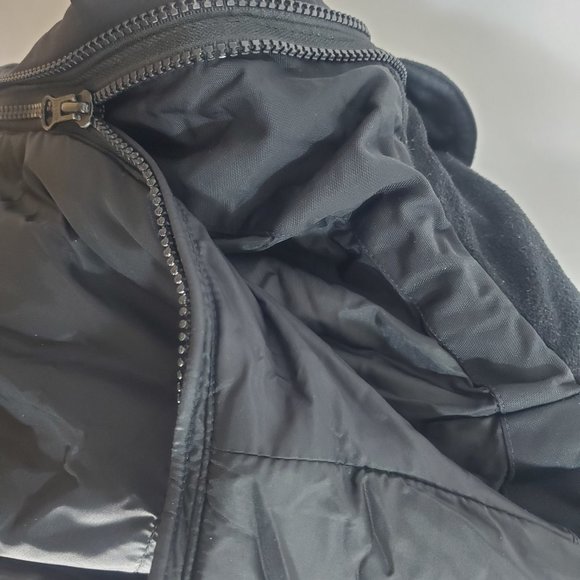 Authentic Alpine Design. Snowboard Jacket, Ladies S 6-8 Blk/Wht with lining 3in1 - Picture 12 of 16